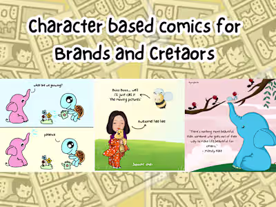 Character-Based Comics for Brands & Creators