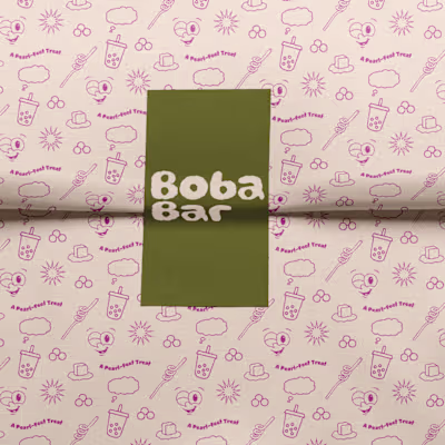 Boba Bar – Branding & Visual Identity