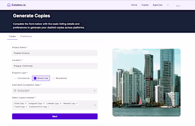 Real Estate Listing Automation System