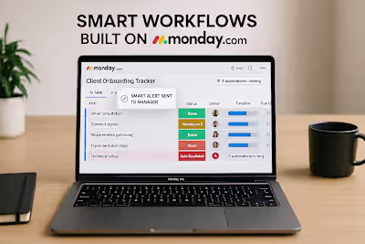 AI-Powered Event Task Management in Monday.com