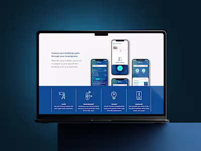 UX Design for PhoneIn's Secure Entry App
