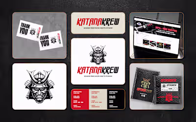 KATANAKREW | BRAND AND VISUAL IDENTITY