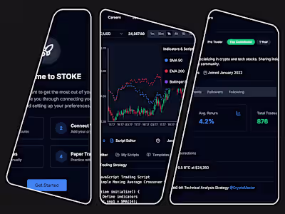 STOKE | Gamified Finance Community Platform
