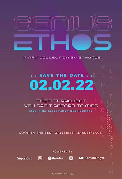 GENIUS ETHOS (Poster case study)