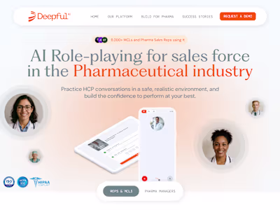Deepful - Generate sales proficiency at scale with AI