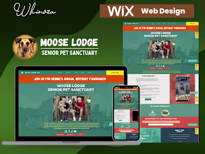 Moose Lodge SPS Custom Website Design