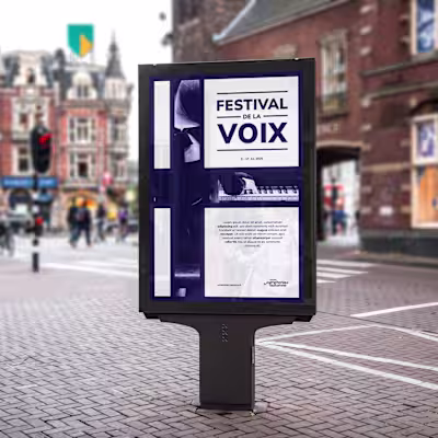 For the 31st edition of the prestigious "Festival de la Voix...