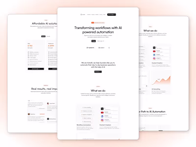 AI SAAS Landing Page