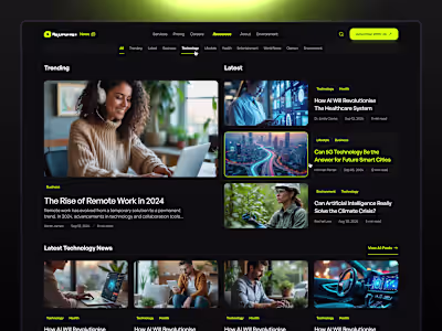 News Page Overhaul