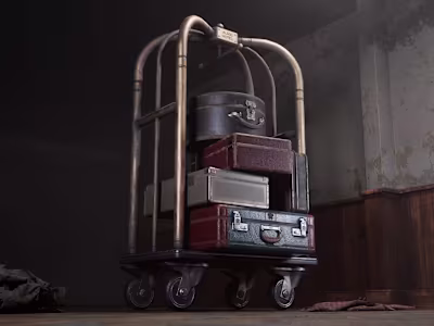 High-Quality 3D Assets for Horror Game Project