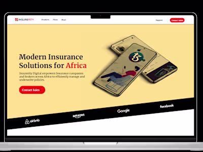 Landing page