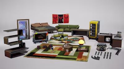 Stylized Cyberpunk Environments