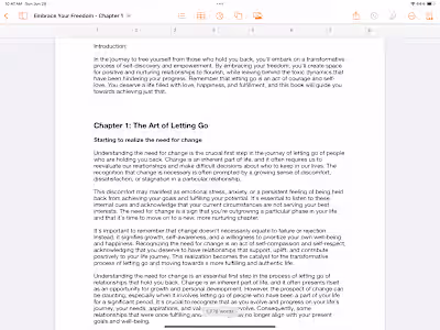 Embrace Your Freedom: Letting go of toxic relationships 