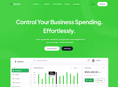 Saas Landing page