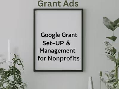 Unlock Google Grant Success
Efficient & Effective Ad Campaigns