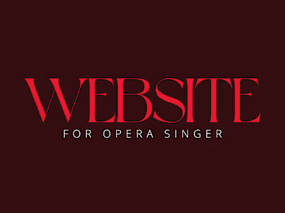 Opera website design