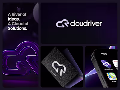 Cloudriver | Logo and Brand Identity Design