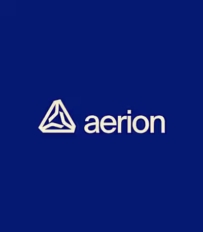 Aerion — Logo & Brand exploration.