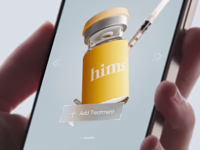 Hims UI — Healthcare Mobile App UX