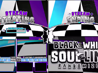 Custom Stream Overlays and Alerts Package