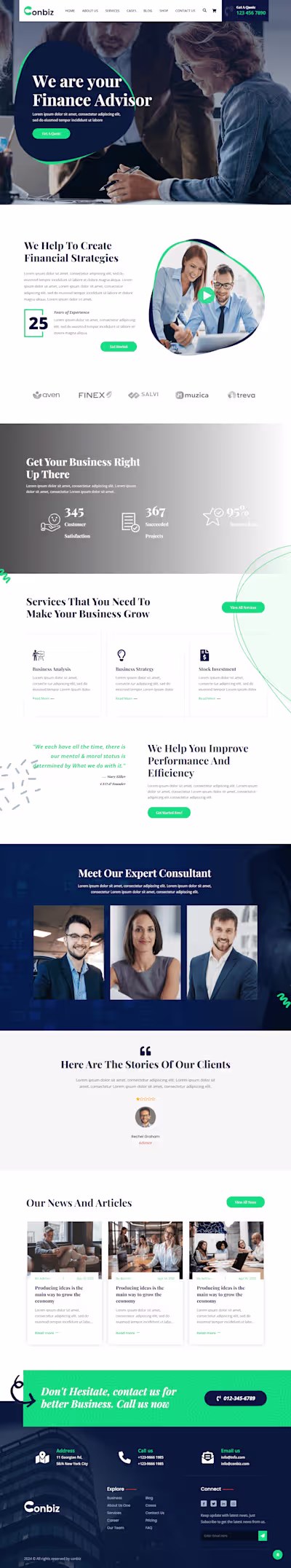 UI/UX Design for a Contemporary Legal Practice Website