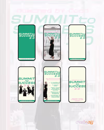 Brand Graphics for Online Coach - Coached by Coco