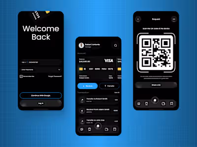 Smart Banking Mobile App - Fintech