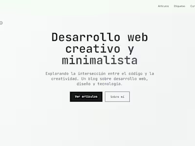 Blog Tech