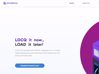 Price Locq Website