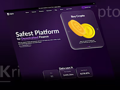 Web3 project on DeFi | Crypto | Multiple Blockchain Networks