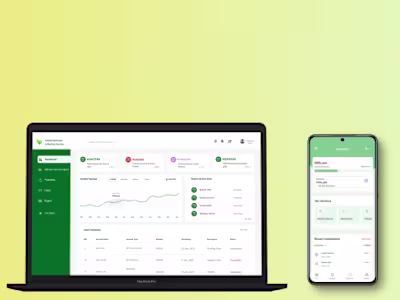 Revenue Collection Web App on Behance