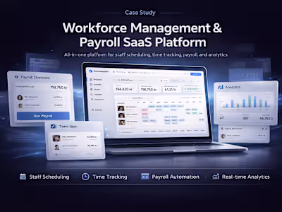 Workforce Management SaaS + Payroll Automation Platform