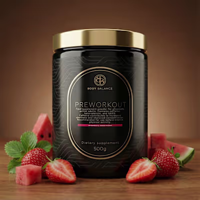 Finalized product visuals for a new supplement brand. What d...