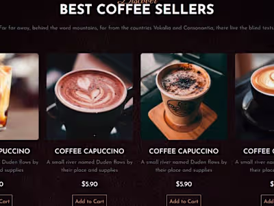 COFFEE - Blend Poject