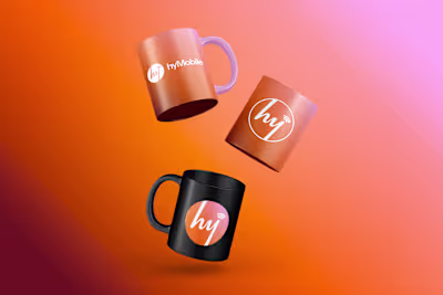 Brand identity design project done for hymobile. From strate...