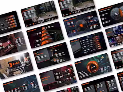 rebrand identity and polished pitch deck