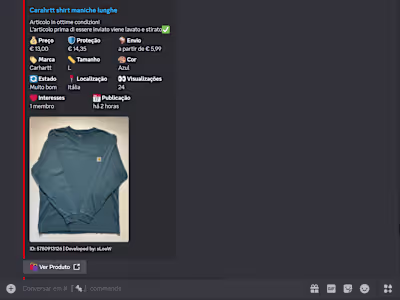 Vinted WebScraping Items