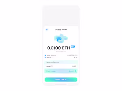 AAVE dAPP DESIGN (Ongoing)