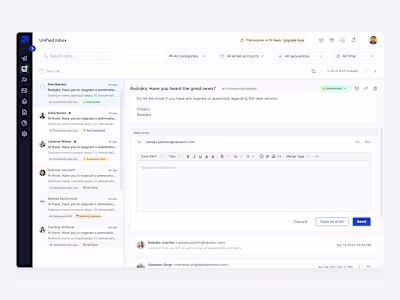 Elevating User Adoption and Retention in Saleshandy: A Cold Emai