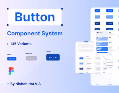 Button component design system