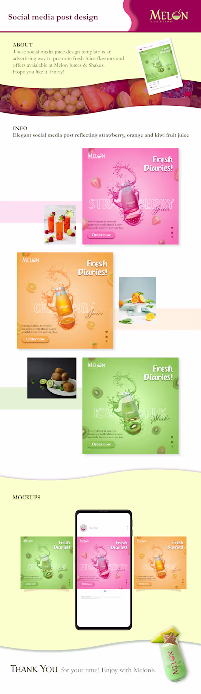 Melon | Social media post