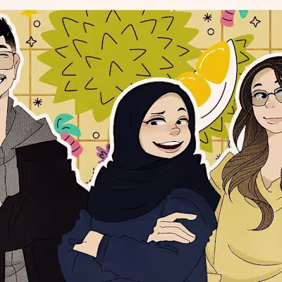 Group characters Illustration