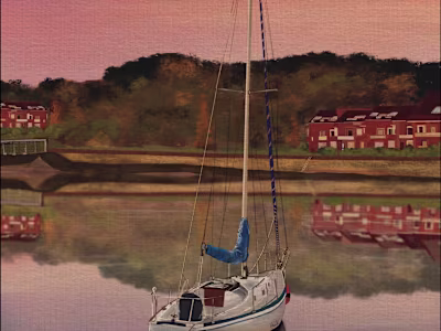 Boats Digital illustrations