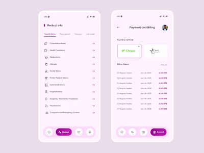 A large-scale telemedicine mobile application