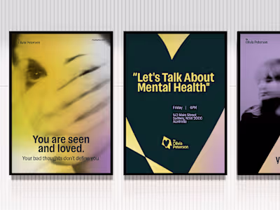 Olivia Peterson Psychotherapist Brand Identity