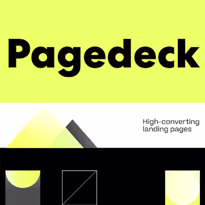 Create Landing Pages Fast with Pagedeck