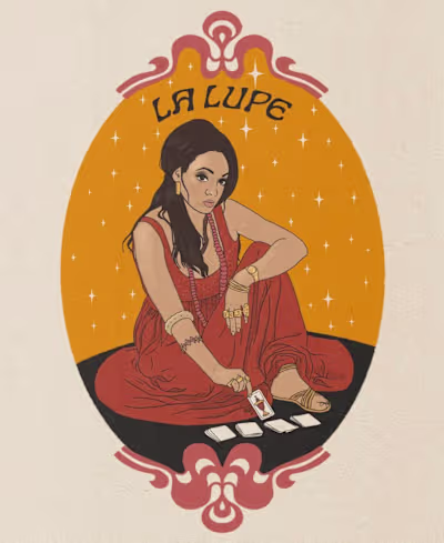 La Lupe T-shirt Design