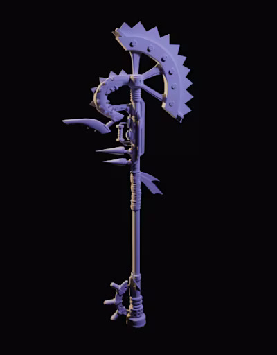 Axe model concept art