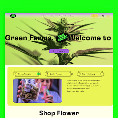 Cannabis Brand Redsign