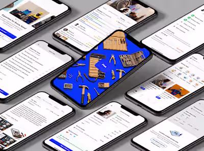 Fixa - a b2c app. To connect users with artisans